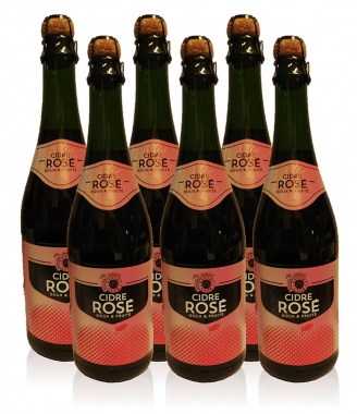 Cidre de Bretagne Ros Doux La Fauconnerie Apfelwein Frankreich 6 x 0,75l