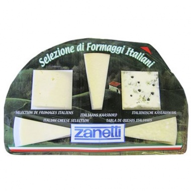 Zanetti Italienische K�seplatte Hart- & Schnittk�se, 235 g Packung