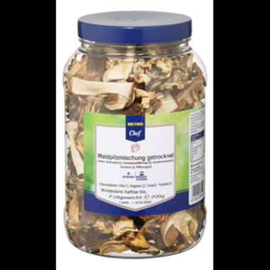 Waldpilzmischung getrocknet - 200 g Schachtel