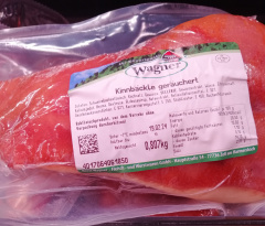 QS Kinnb�ckle, Schweinebacke, ger�uchert, frisch,  ca 0,9-1,0 kg